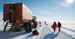 Freezing Temperatures, Glacial Winds, Volcanic Dust: All in a Day’s Work for a Times Team in Antarctica