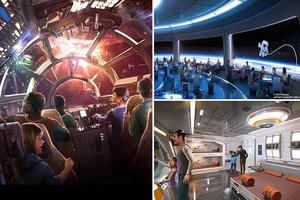Exciting new details about Disney's new 'immersive' Star Wars theme parks and hotel, where windows look into SPACE