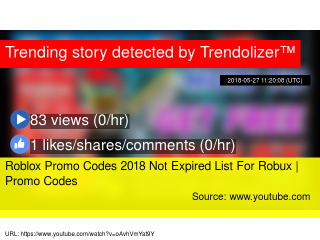 Youtube Roblox Promo Codes Robux 2018